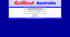 Desktop Screenshot of getaboutaustralia.com